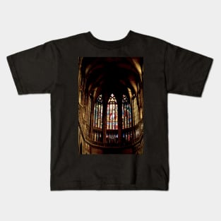 Stained Glass Windows Kids T-Shirt